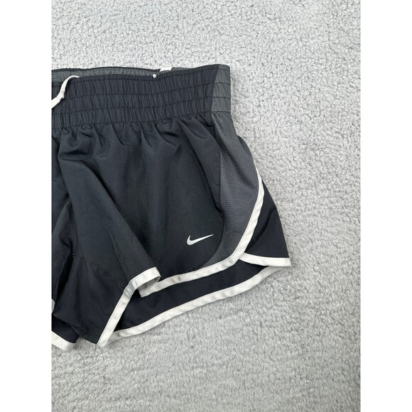 Nike dri fit Dash running shorts wtih liner sz m black and gray - Picture 3 of 8